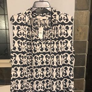 NWT Ann Taylor Loft Sleeveless Blouse XL